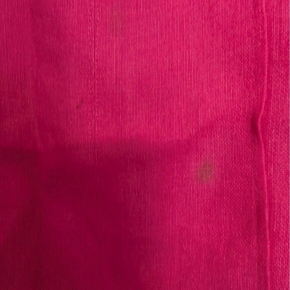 Talbots Irish Linen Skirt Womens Size 14 Pink Spring Lightweight Lined Career - Picture 3 of 10
